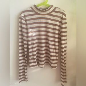 colorful striped top